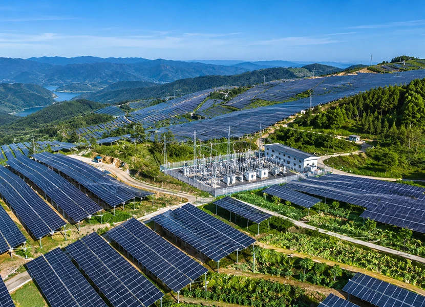Projet de production d'&eacute;nergie photovolta&iuml;que compl&eacute;mentaire agricole-solaire de 100&nbsp;MW