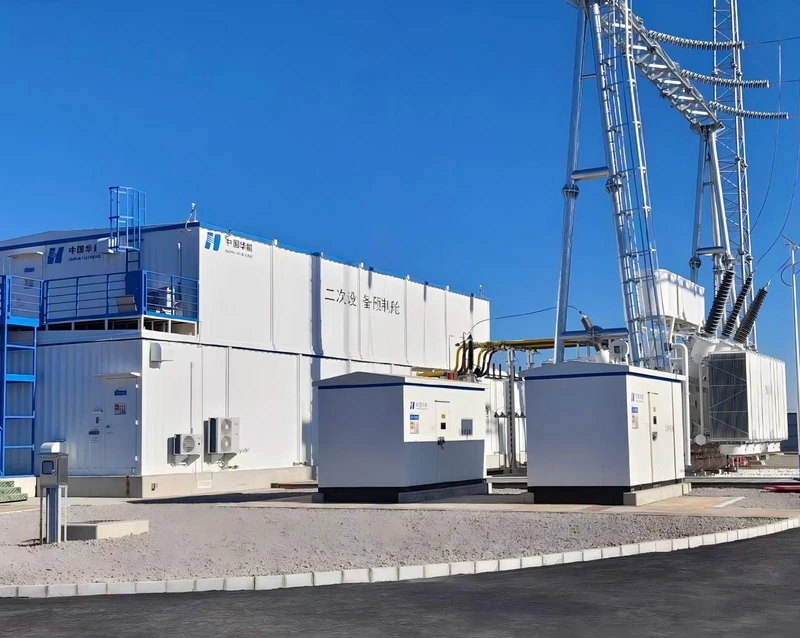 Cabine d'&eacute;quipement &eacute;lectrique pr&eacute;fabriqu&eacute;e &agrave; plusieurs &eacute;tages
