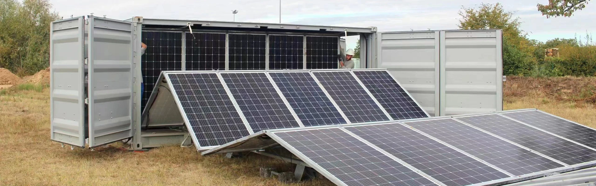 Conteneur de production d&rsquo;&eacute;nergie nouvelle