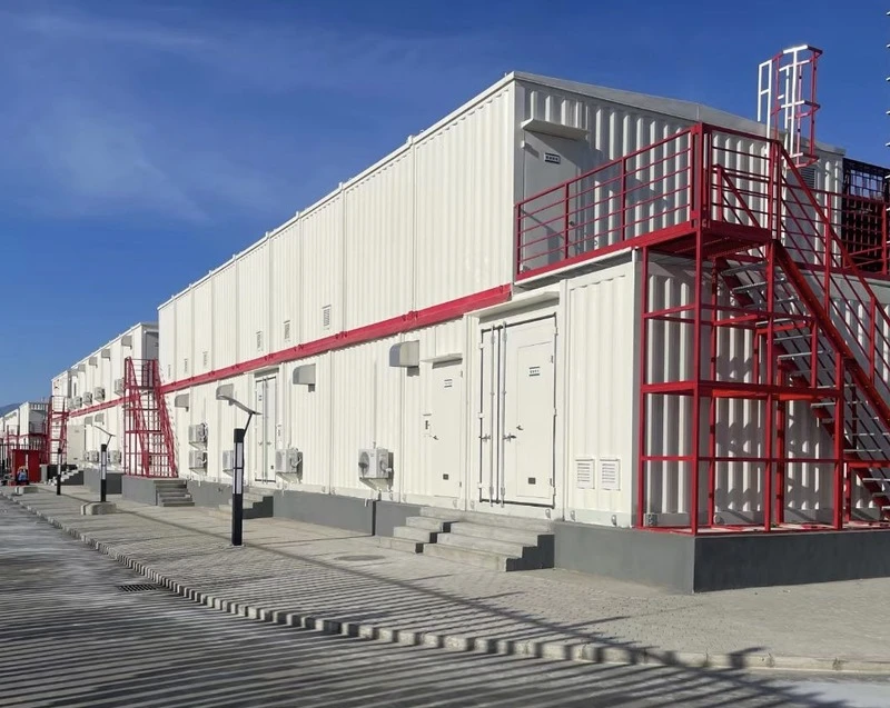 Cabine de sous-station pr&eacute;fabriqu&eacute;e int&eacute;gr&eacute;e