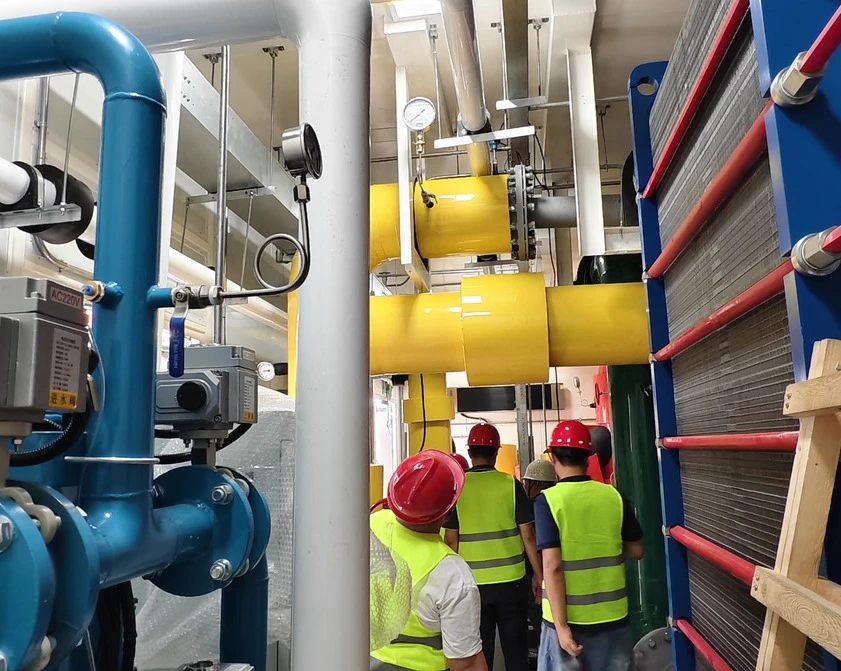 &zwnj;Installation de refroidissement en conteneur