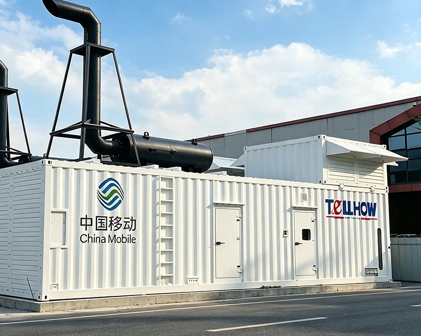 &zwnj;Groupe &eacute;lectrog&egrave;ne diesel en conteneur